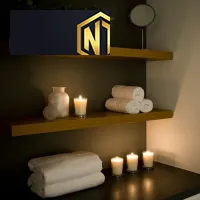 KỆ TREO TƯỜNG SPA / NAILS - KTT01